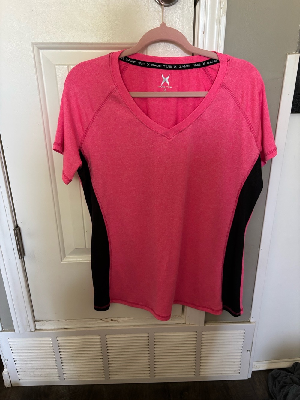 Womens Plus Size 1X Game Time Active Top